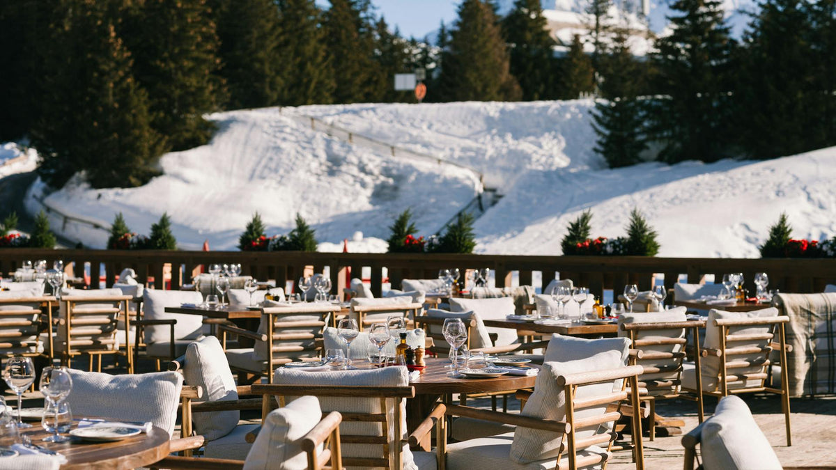 Le chalet de pierres Courchevel