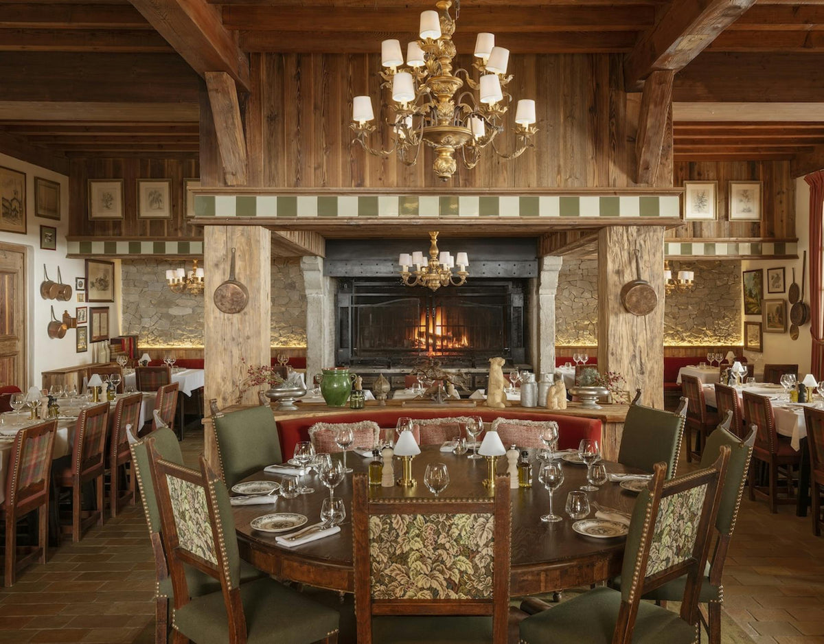 Le chalet de pierres Courchevel