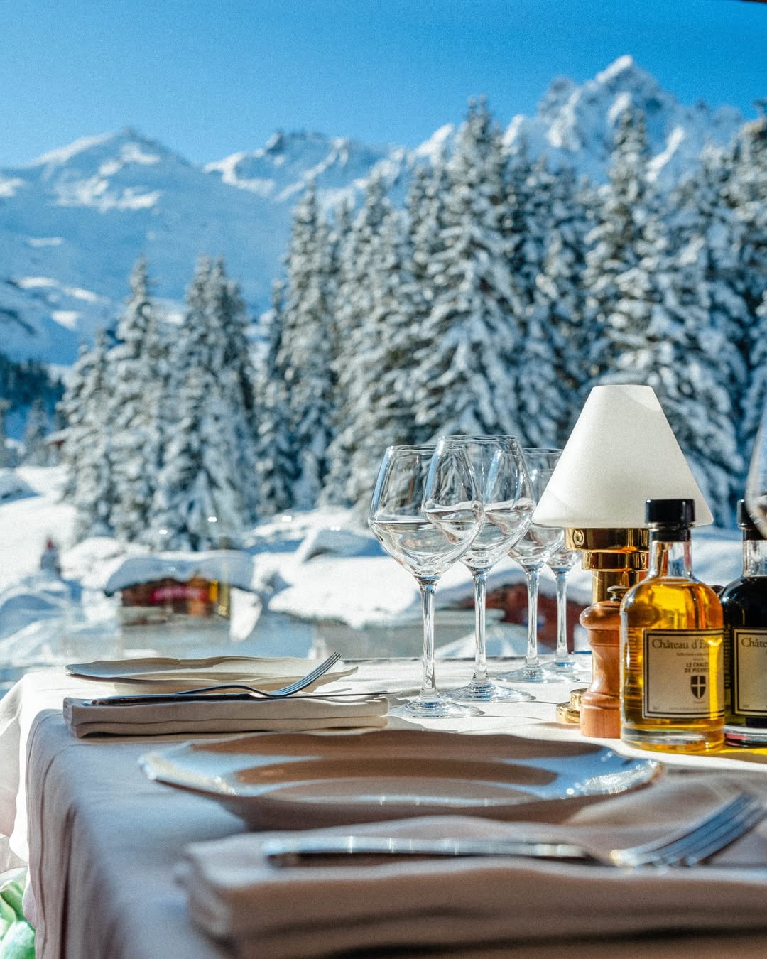 Le chalet de pierres Courchevel