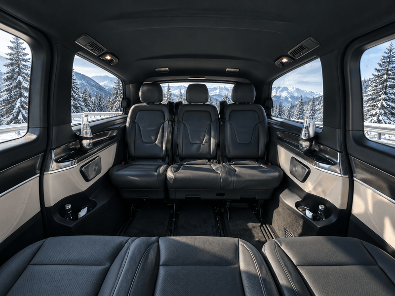 Mercedes V-Class (Viano) — intérieur