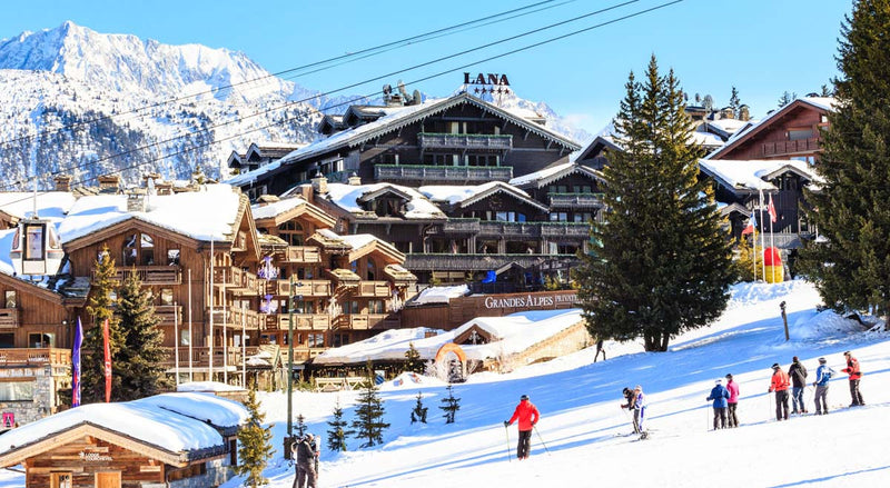 Courchevel helicopter transfer